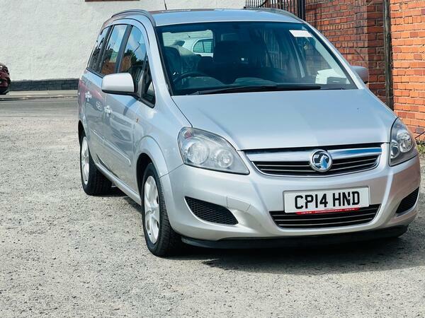 Vauxhall Zafira 1.8 16V Exclusiv Euro 5 Silver #5
