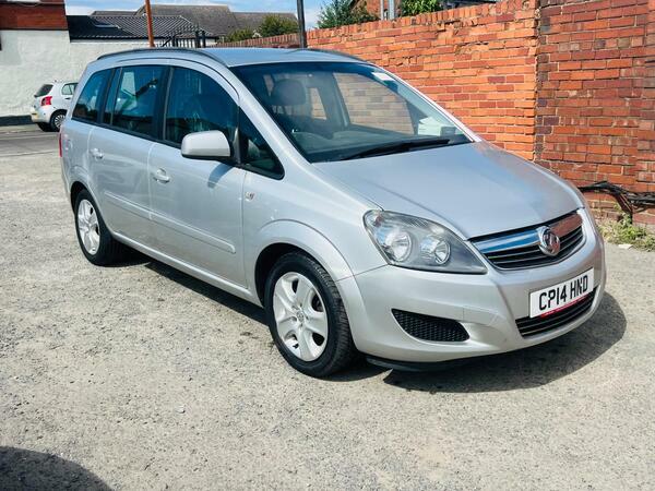 Vauxhall Zafira Mpv Grey #9