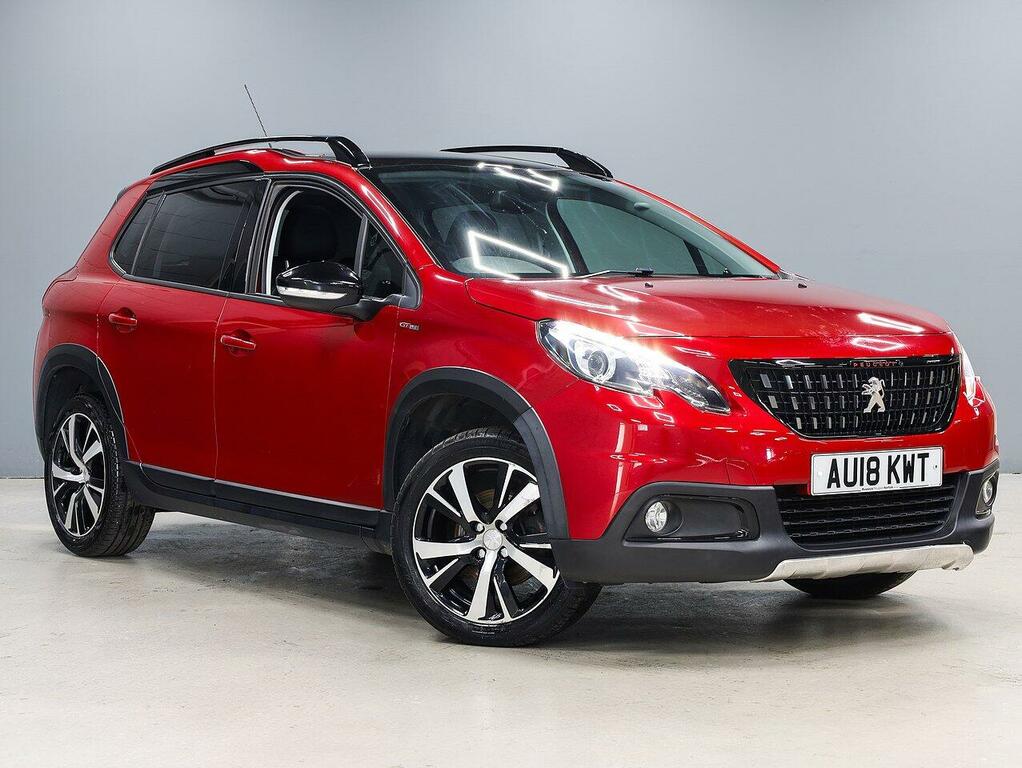 Peugeot 2008 Puretech Gt Line Suv AU18KWT Red #2