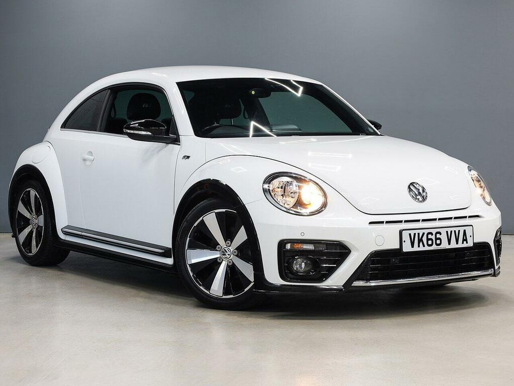 Volkswagen Beetle Tdi Bluemotion Tech R-line Hatchback White #2
