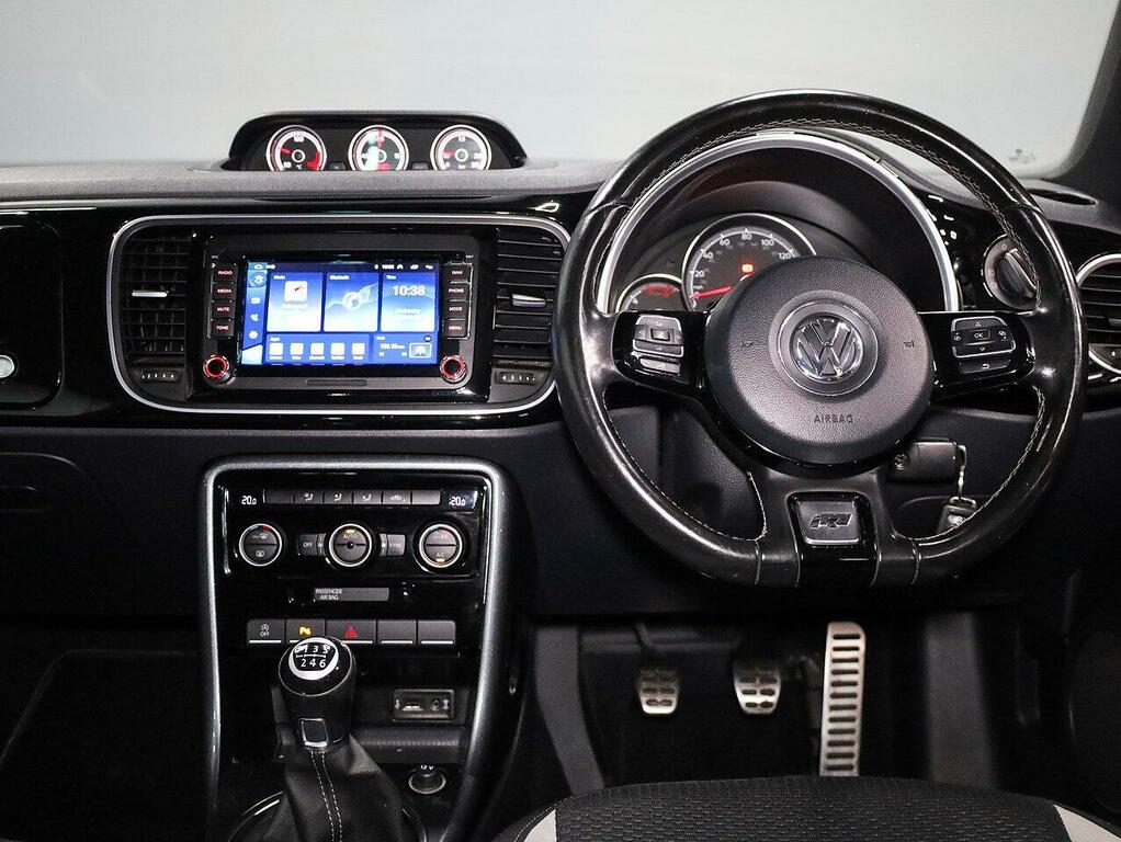 Volkswagen Beetle Tdi Bluemotion Tech R-line Hatchback White #4