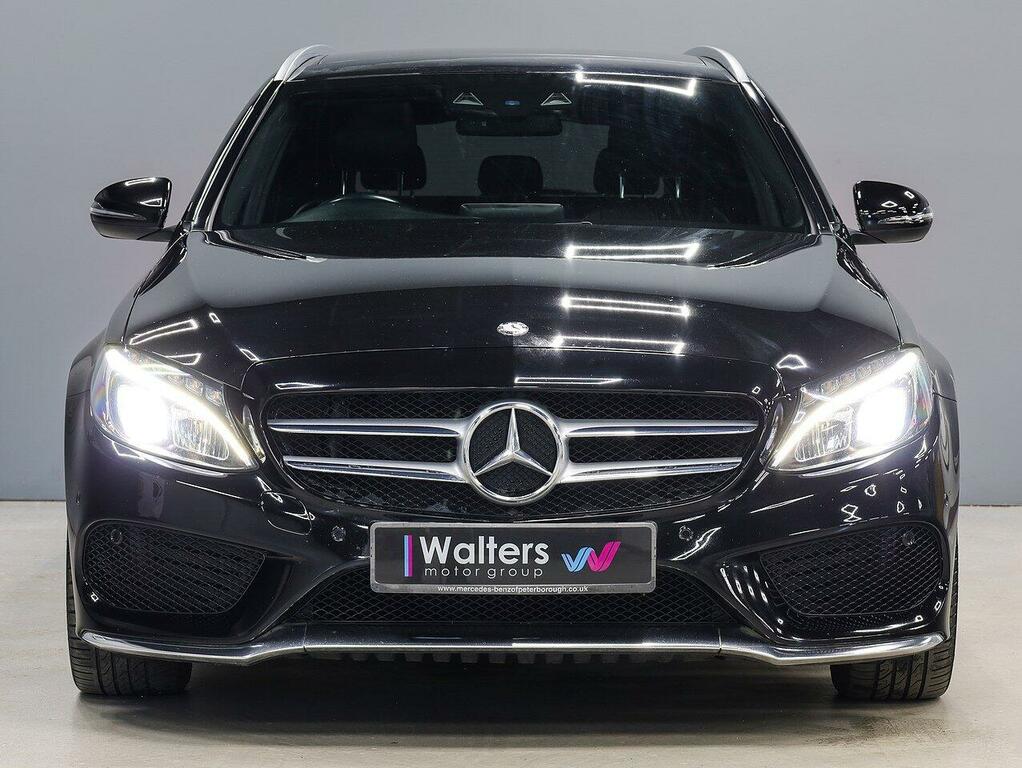 Mercedes-Benz C Class C220d Amg Line Premium Plus Estate Black
