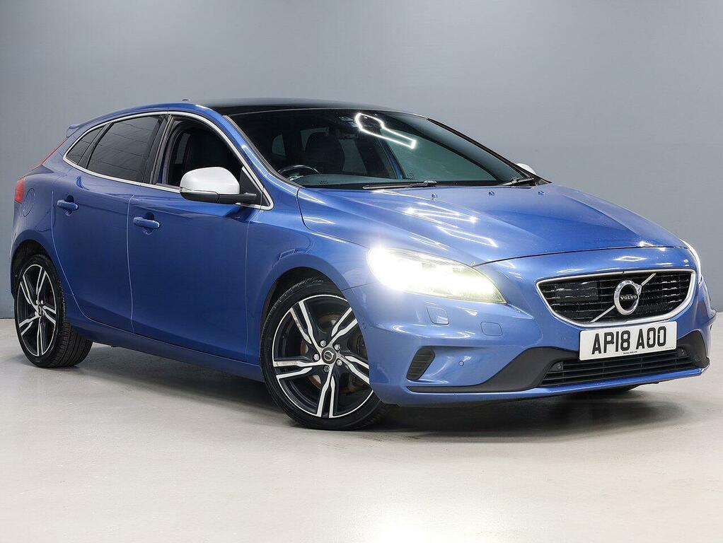 Volvo V40 T3 Gpf R-design Pro Hatchback AP18AUO Blue #2