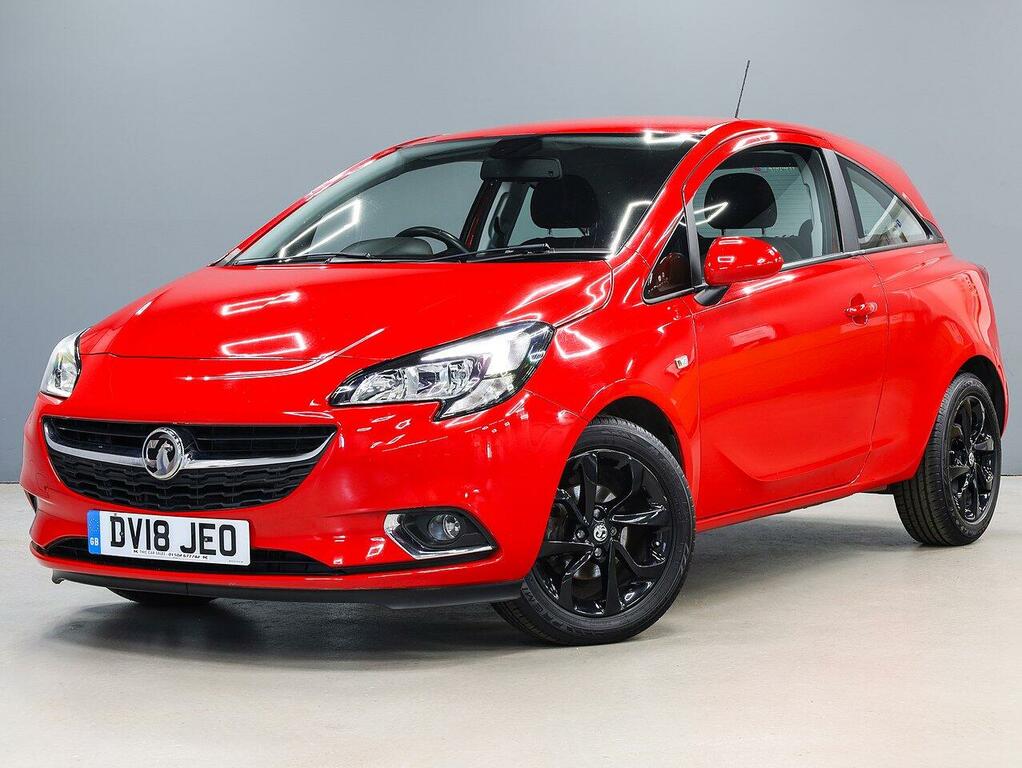 Vauxhall Corsa Hatchback DV18JEO Red #5