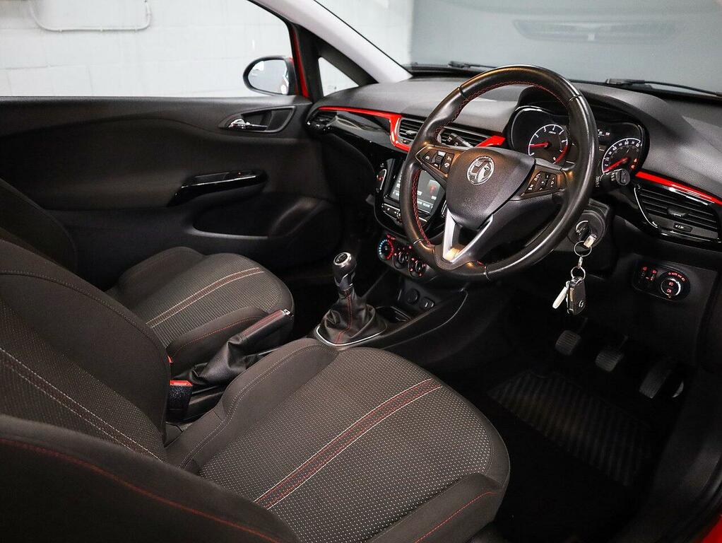 Vauxhall Corsa Hatchback DV18JEO Red #3