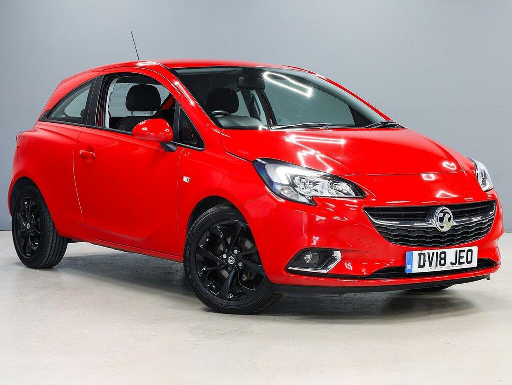 Vauxhall Corsa Hatchback DV18JEO Red #2