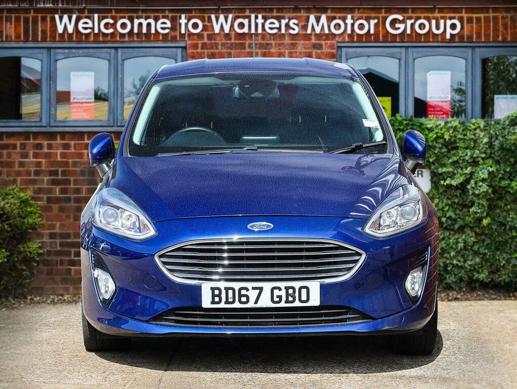 Ford Fiesta Tdci Titanium Hatchback BD67GBO Blue