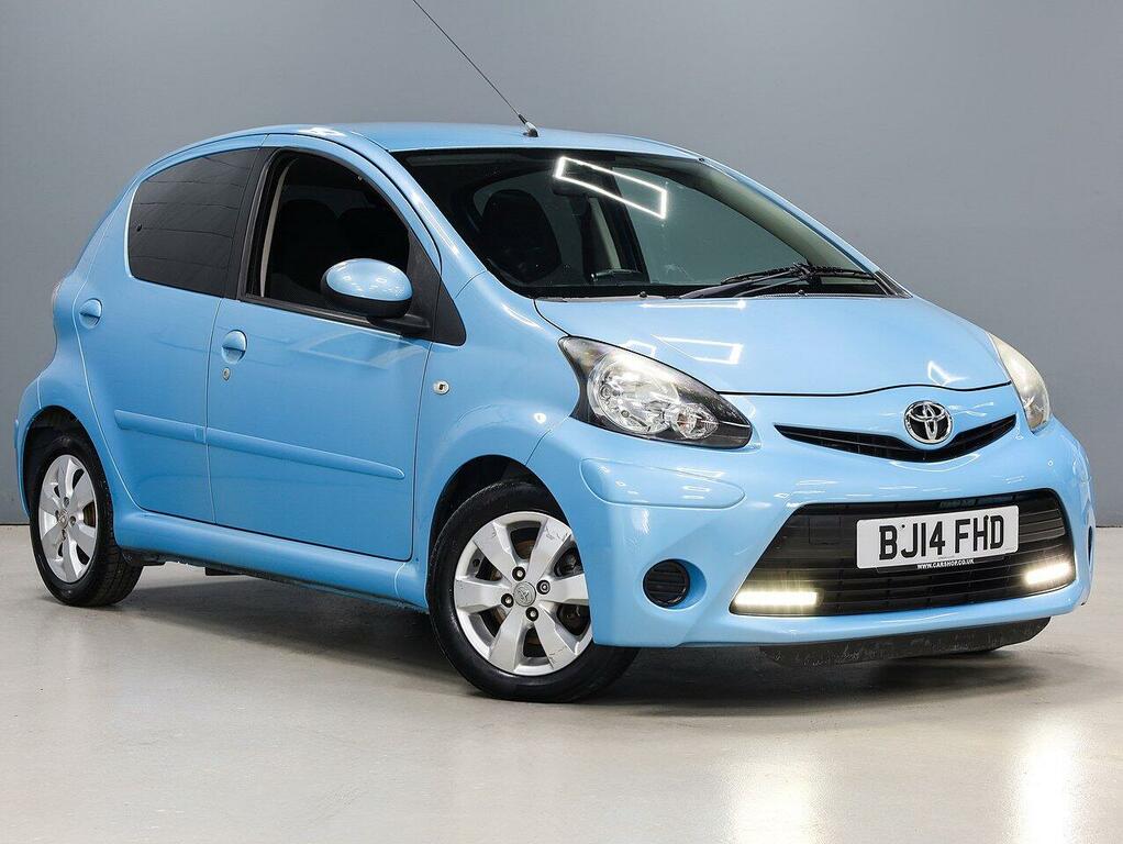 Toyota Aygo Vvt-i Move Hatchback BJ14FHD Blue #2