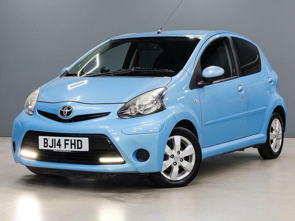 Toyota Aygo Vvt-i Move Hatchback BJ14FHD Blue #5
