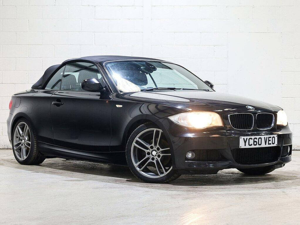 BMW 1 Series 120I M Sport Convertible Black