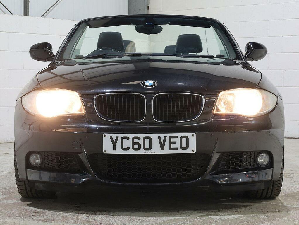 BMW 1 Series 120I M Sport Convertible Black #5