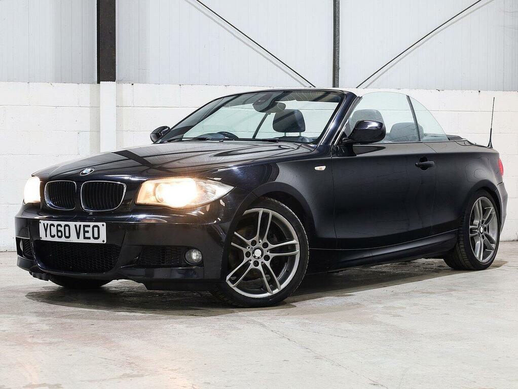 BMW 1 Series 120I M Sport Convertible Black #6