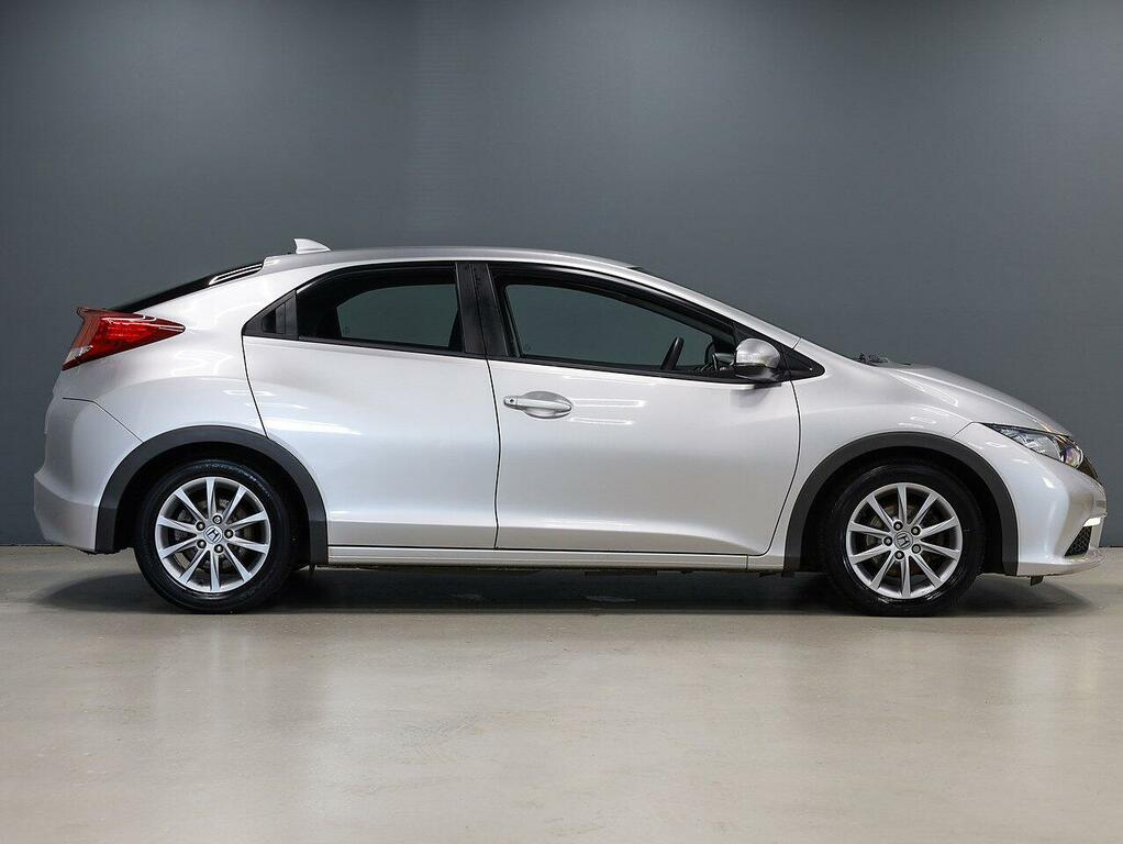 Honda Civic I-vtec Ex Silver #10
