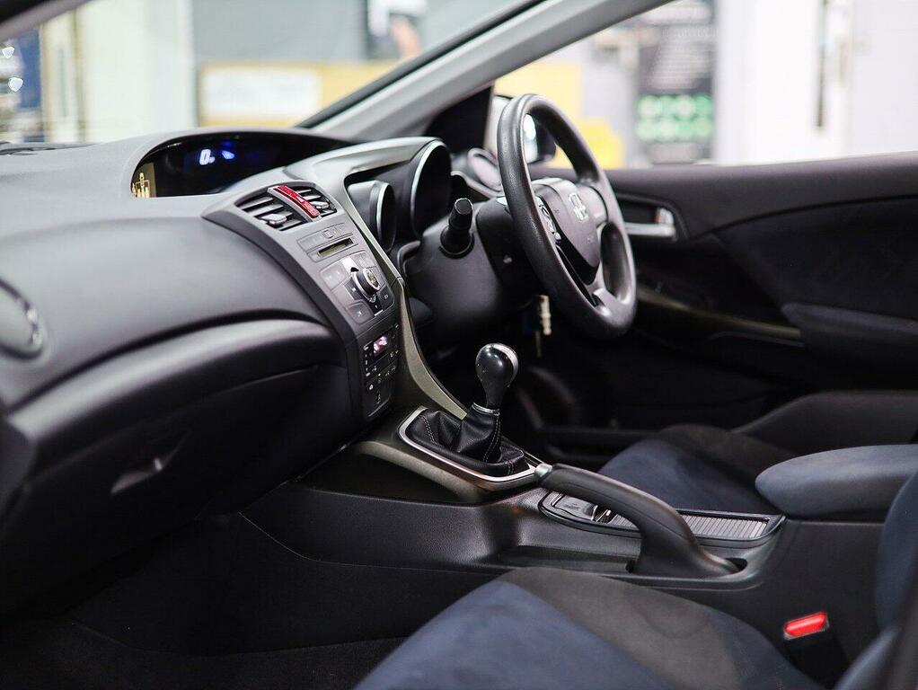 Honda Civic I-vtec Ex Silver #11