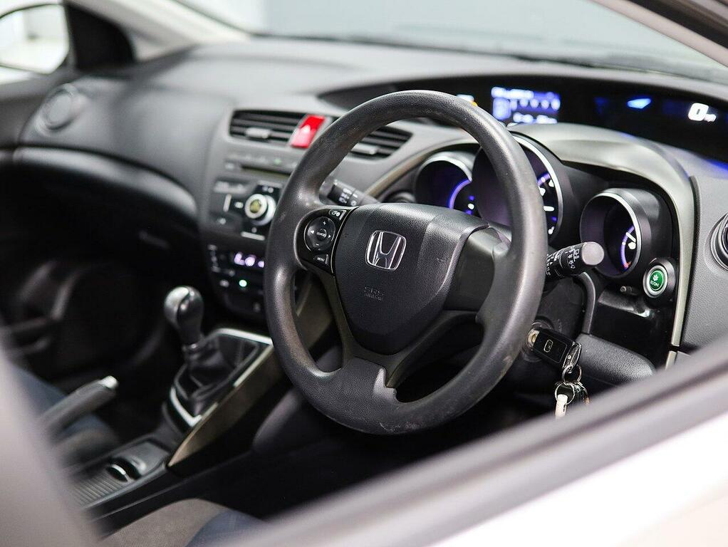 Honda Civic I-vtec Se Silver #3
