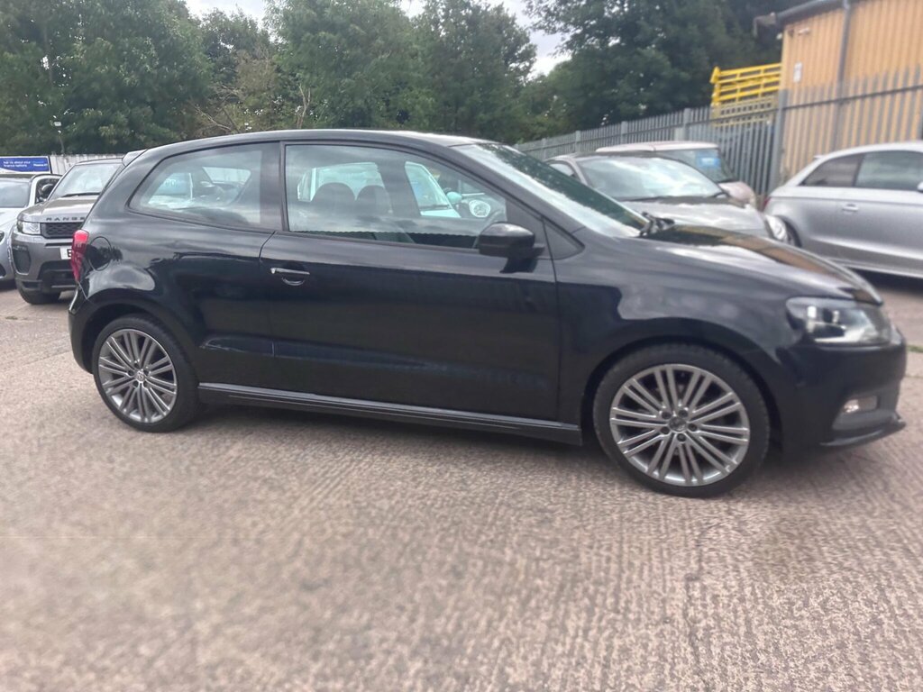Volkswagen Polo 1.4 Tsi Bluemotion Tech Act Bluegt Euro 6 Ss Black #4