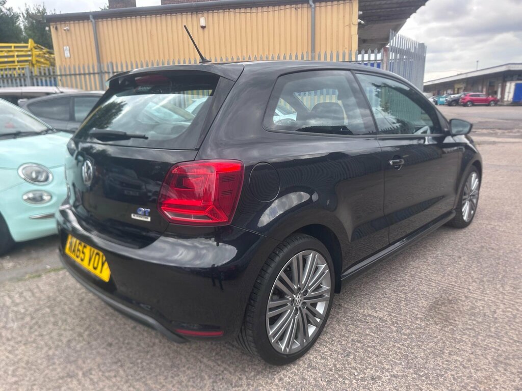Volkswagen Polo 1.4 Tsi Bluemotion Tech Act Bluegt Euro 6 Ss Black #2
