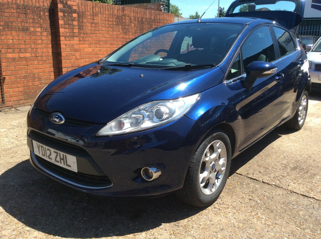 Ford Fiesta 1.4 Zetec 2012 Blue