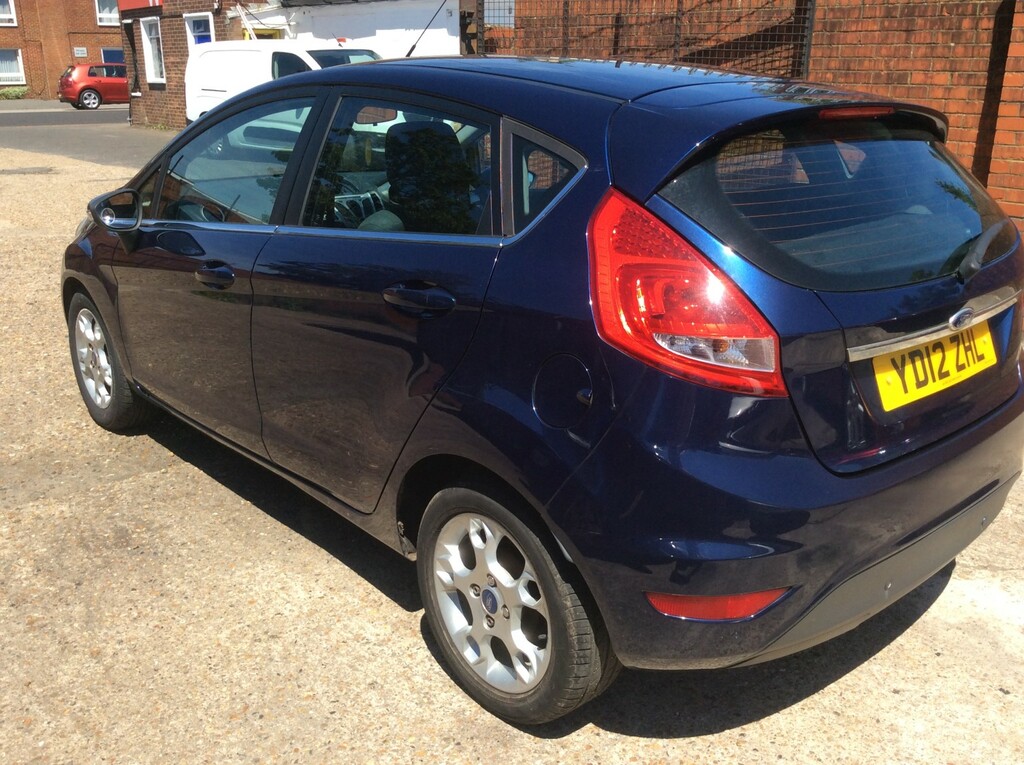 Ford Fiesta 1.4 Zetec 2012 Blue #4