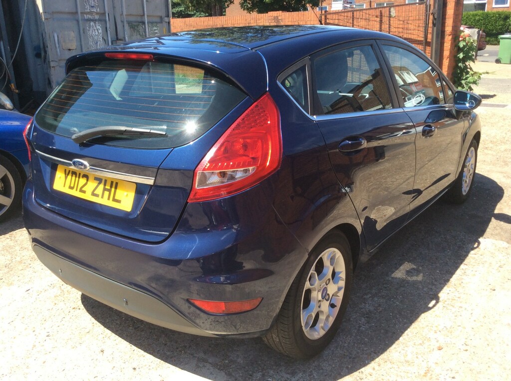 Ford Fiesta 1.4 Zetec 2012 Blue #3