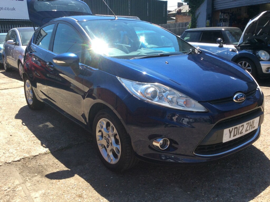 Ford Fiesta 1.4 Zetec 2012 Blue #2