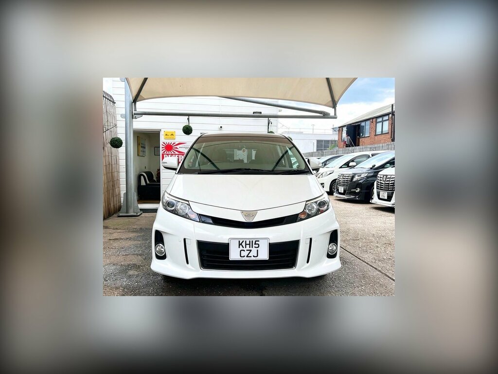 Toyota Estima 2.4 Aeras - Twin Sunroof - Leather White #2