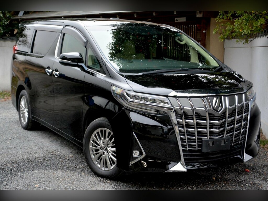 Toyota Alphard 3.5 V6 4Wd Gf Edition-leather-sunroof Black