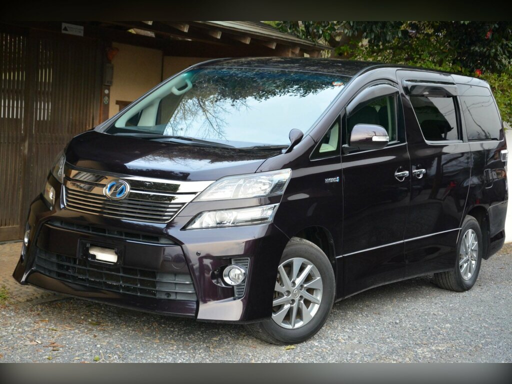 Toyota Vellfire Mpv Blue #10
