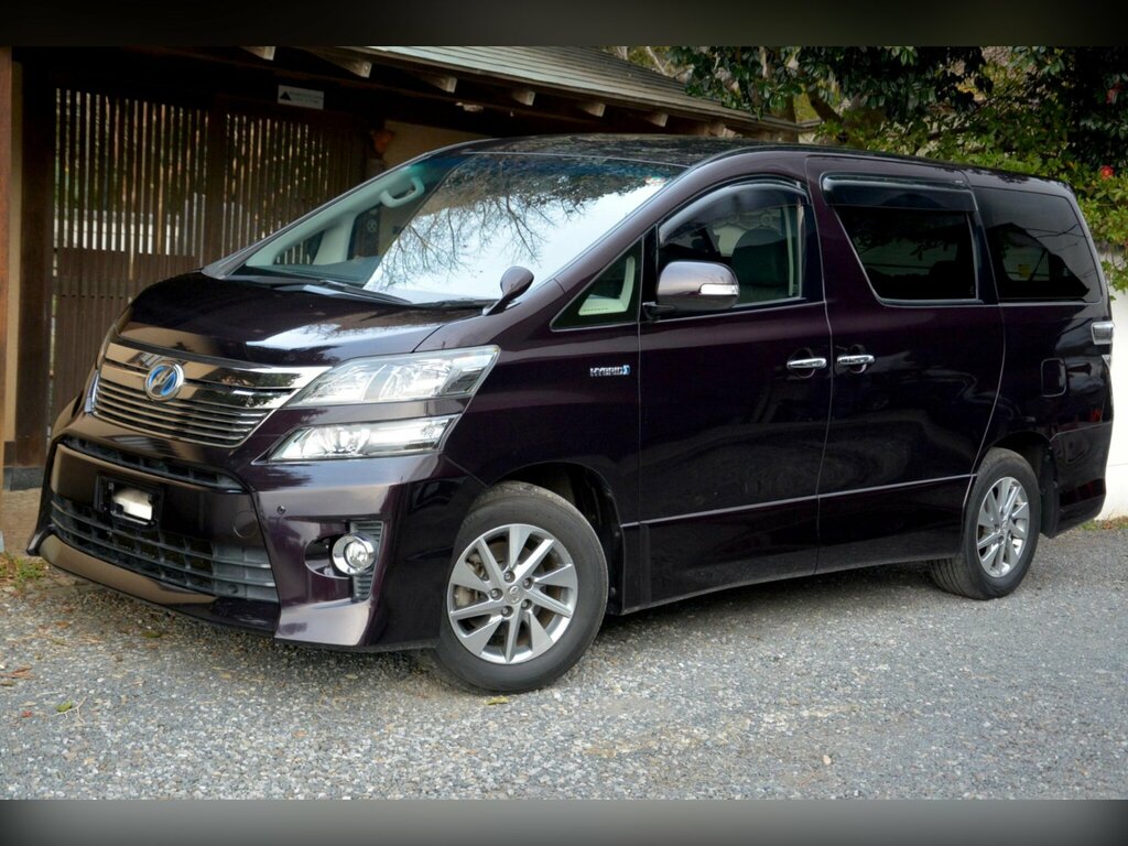 Toyota Vellfire Mpv Blue #11