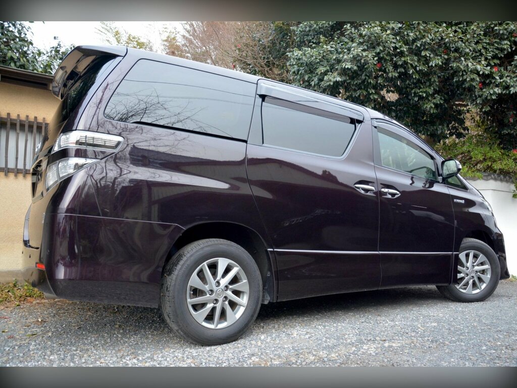 Toyota Vellfire Mpv Blue #8