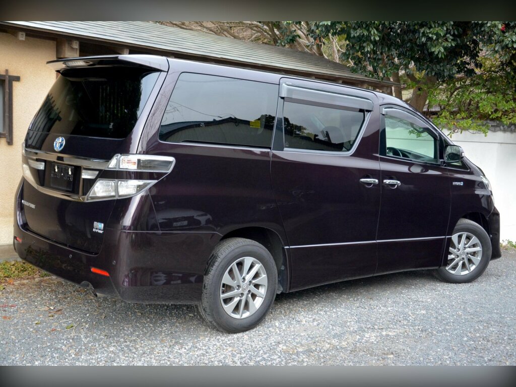 Toyota Vellfire Mpv Blue #7