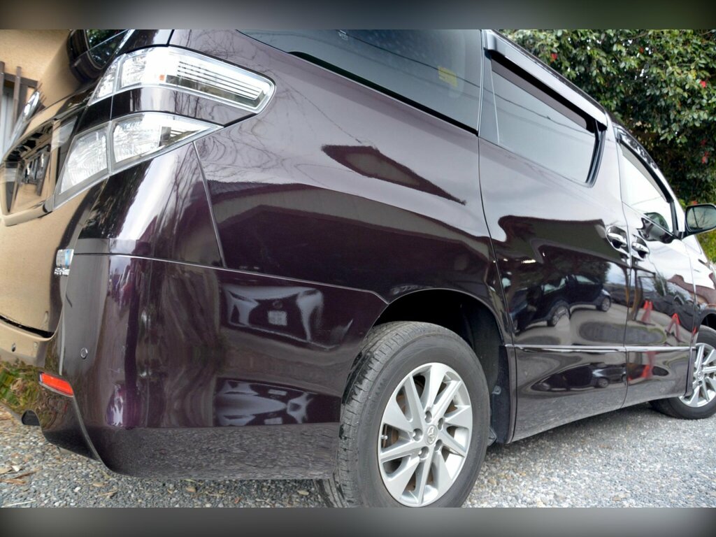 Toyota Vellfire Mpv Blue #9