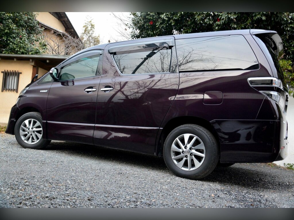 Toyota Vellfire Mpv Blue #16