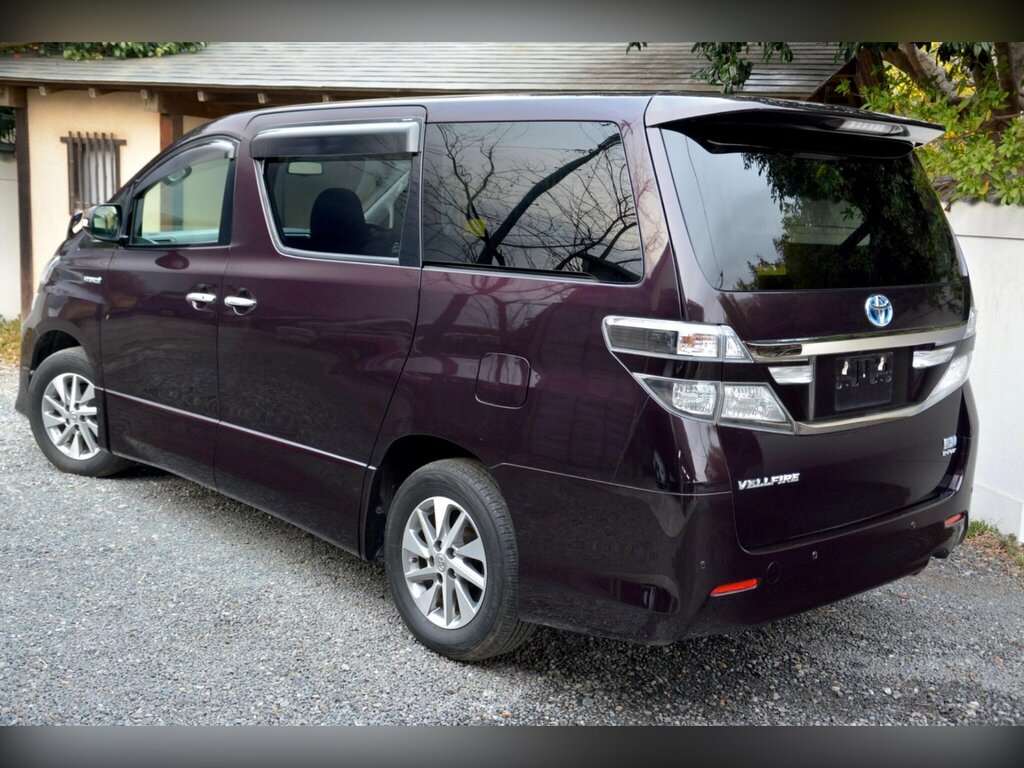 Toyota Vellfire Mpv Blue #15