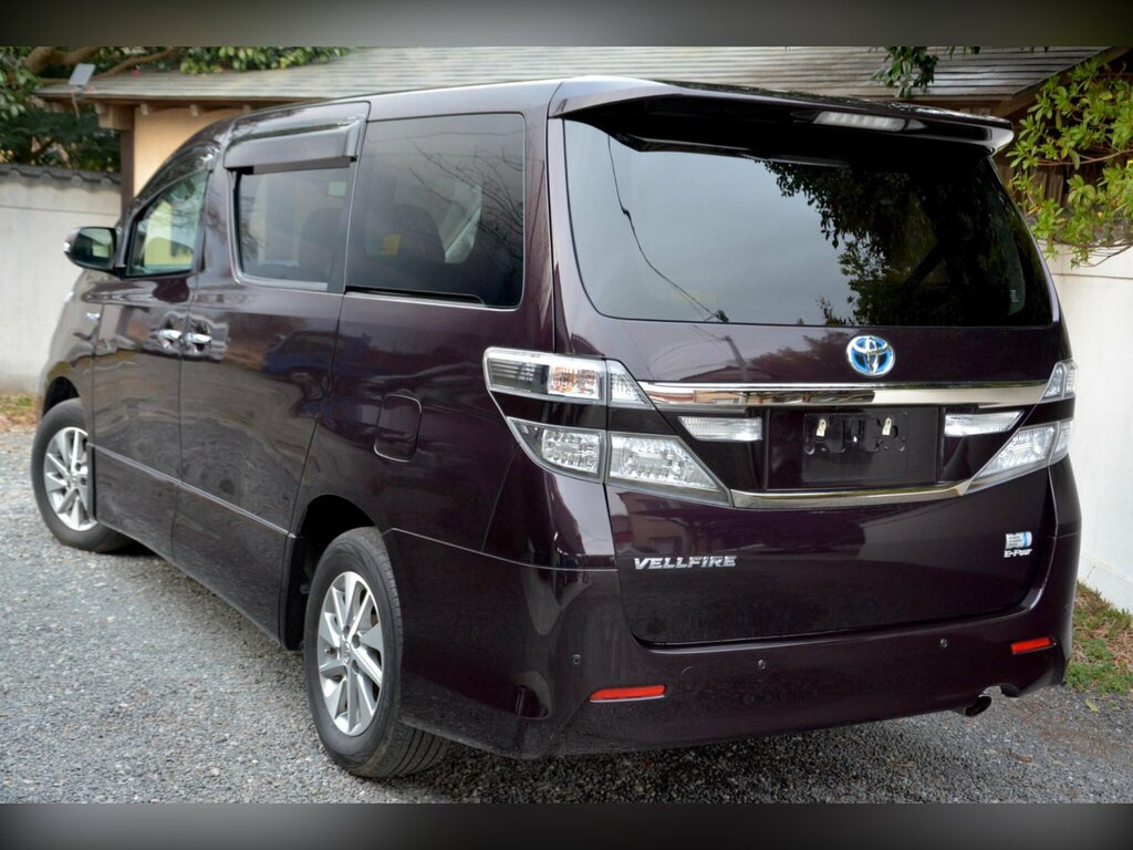 Toyota Vellfire Mpv Blue #14