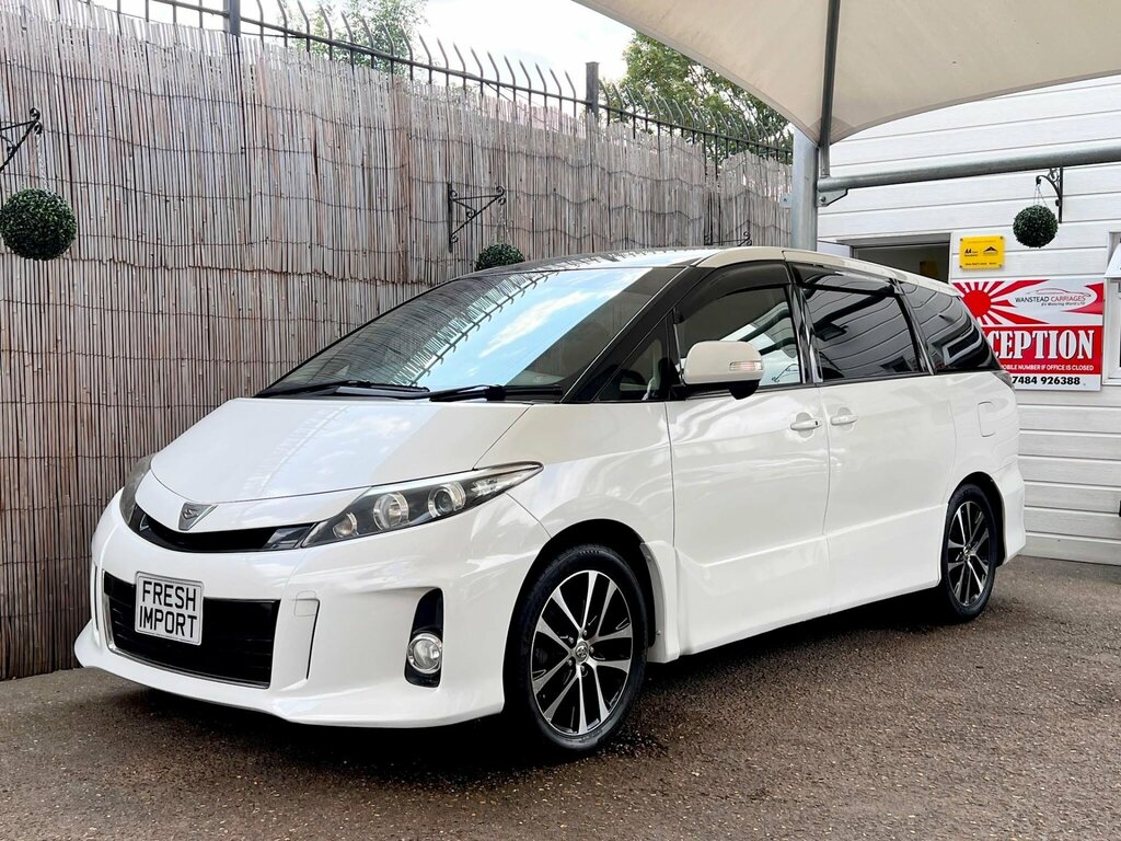 Toyota Estima 2.4 Aeras -Twin Sunroof-leather White