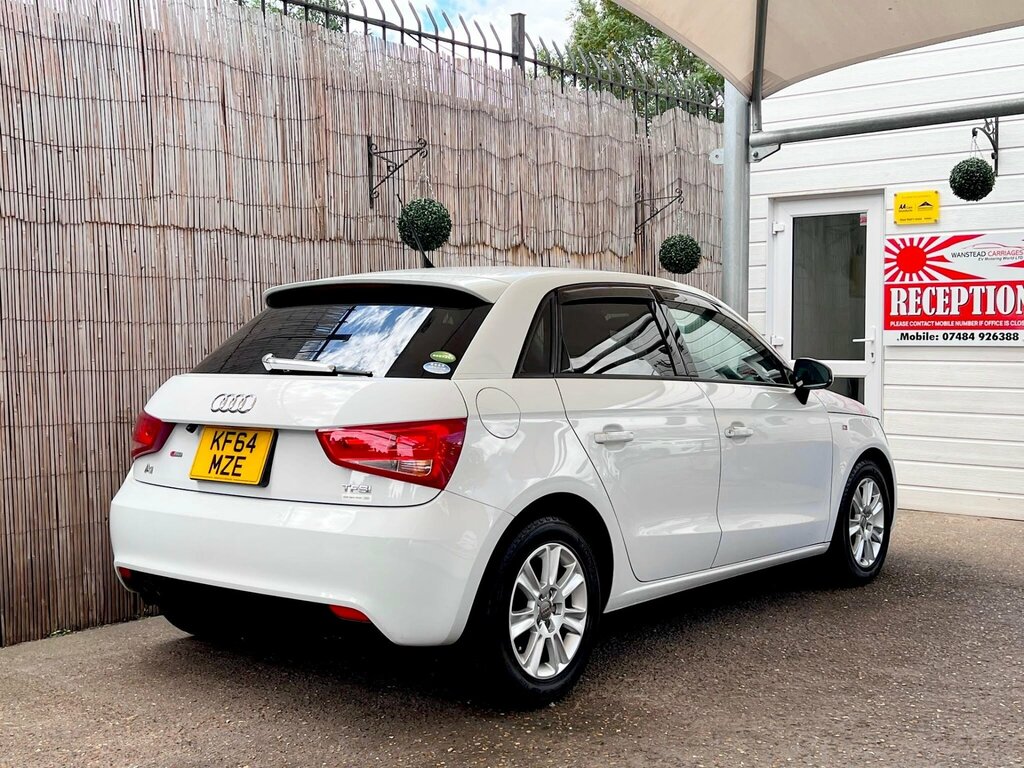 Audi A1 1.4Tfsi- S Line Edition KF64MZE White #6