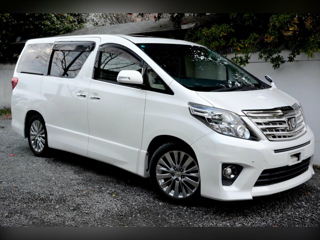 Toyota Alphard 3.5 V6 S Type Gold-twin Sunroof- Leather White #4