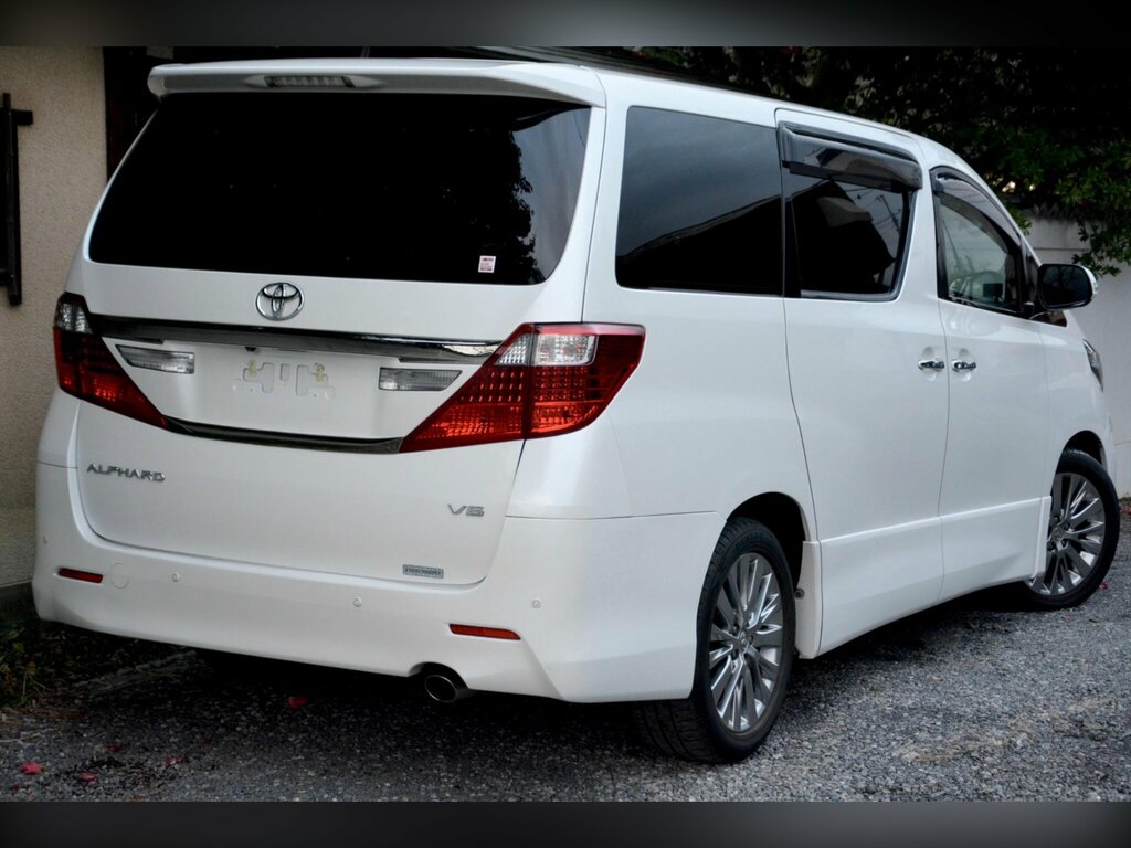Toyota Alphard 3.5 V6 S Type Gold-twin Sunroof- Leather White #5