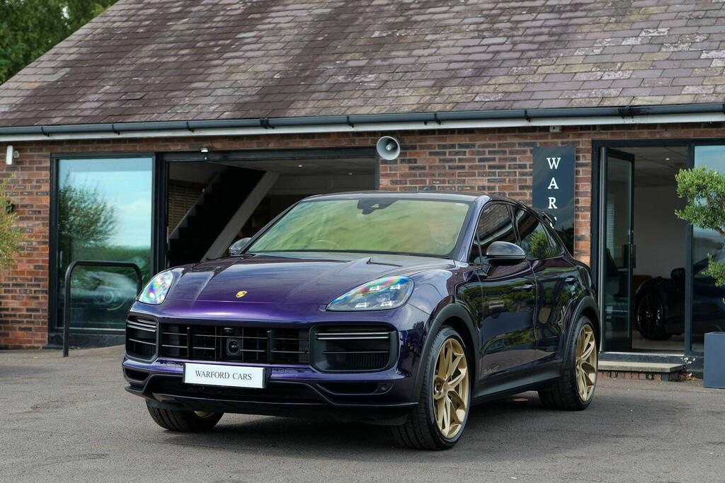 Porsche Cayenne Coupe 4.0T V8 Turbo Gt Tiptronics 4Wd Euro 6 Ss KD23DJV Purple #3