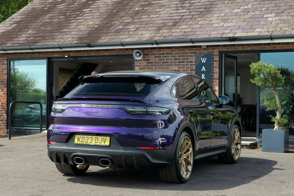 Porsche Cayenne Coupe 4.0T V8 Turbo Gt Tiptronics 4Wd Euro 6 Ss KD23DJV Purple #4