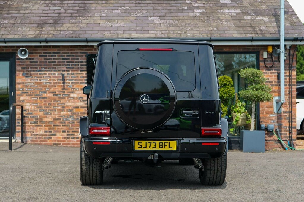 Mercedes-Benz G Class 4.0 G63 V8 Biturbo Amg Carbon Edition Spds9gt 4Ma Black #5