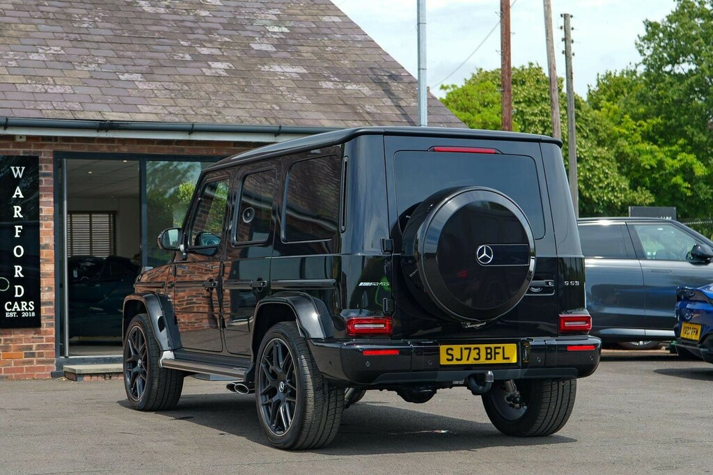 Mercedes-Benz G Class 4.0 G63 V8 Biturbo Amg Carbon Edition Spds9gt 4Ma Black #6