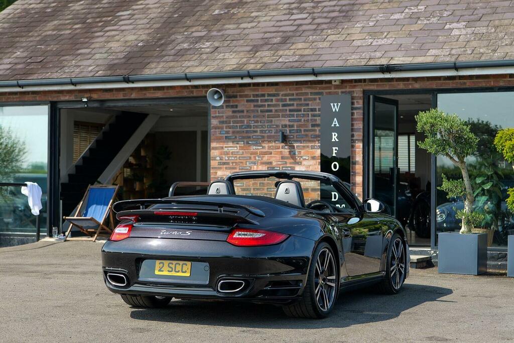 Porsche 911 3.8 997 Turbo S Cabriolet Pdk Awd Black #4