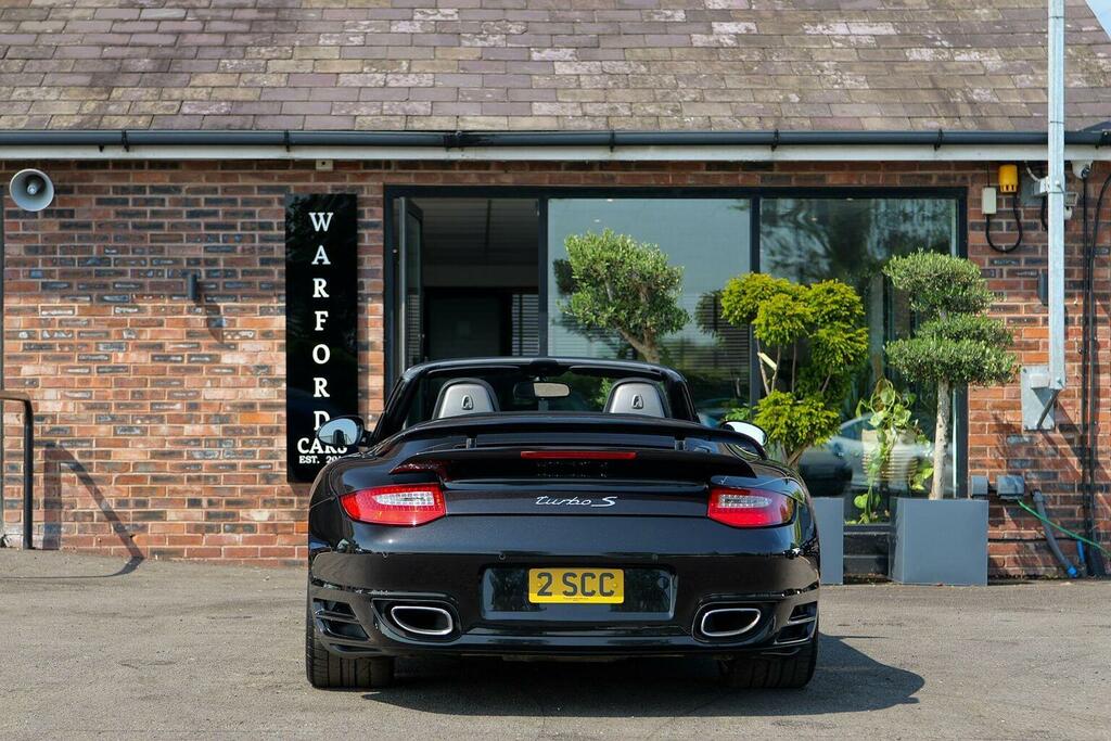 Porsche 911 3.8 997 Turbo S Cabriolet Pdk Awd Black #5