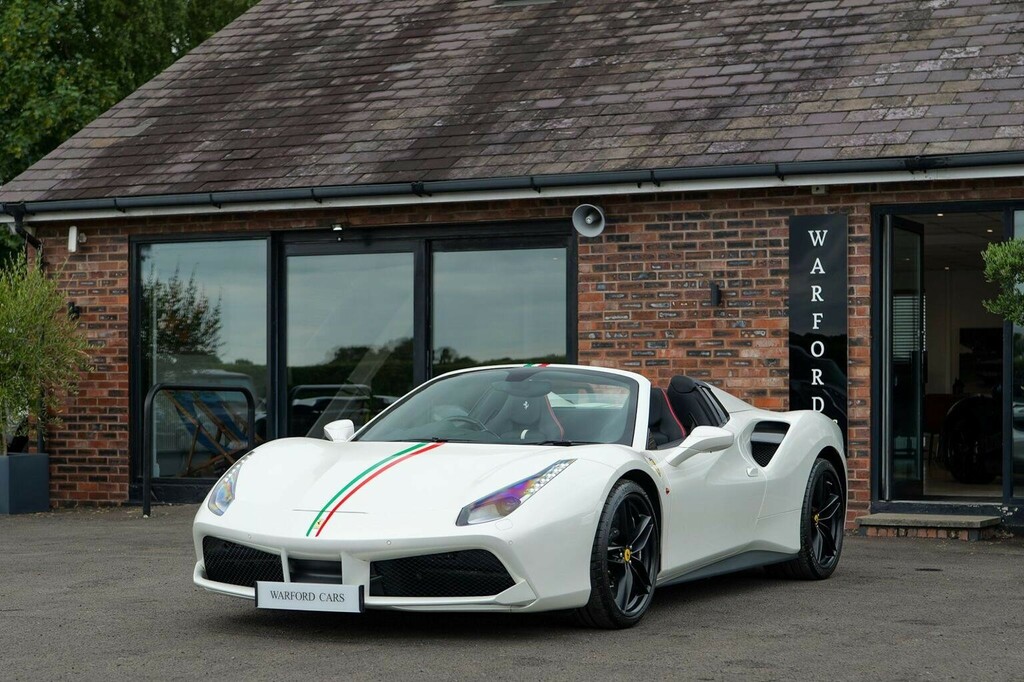 Ferrari 488 3.9T V8 Spider F1 Dct Euro 6 Ss White #3