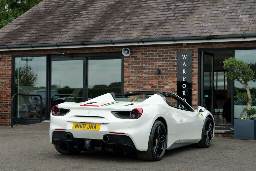 Ferrari 488 3.9T V8 Spider F1 Dct Euro 6 Ss White #4