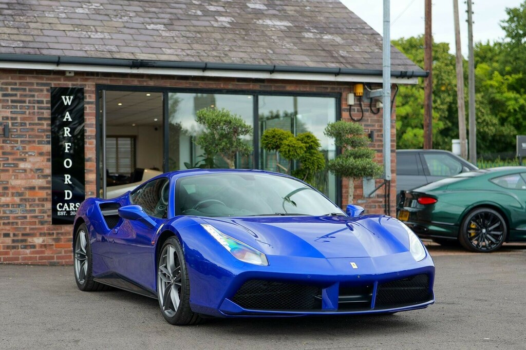 Ferrari 488 Coupe 3.9T V8 Gtb F1 Dct Euro 6 Ss 201616 Blue