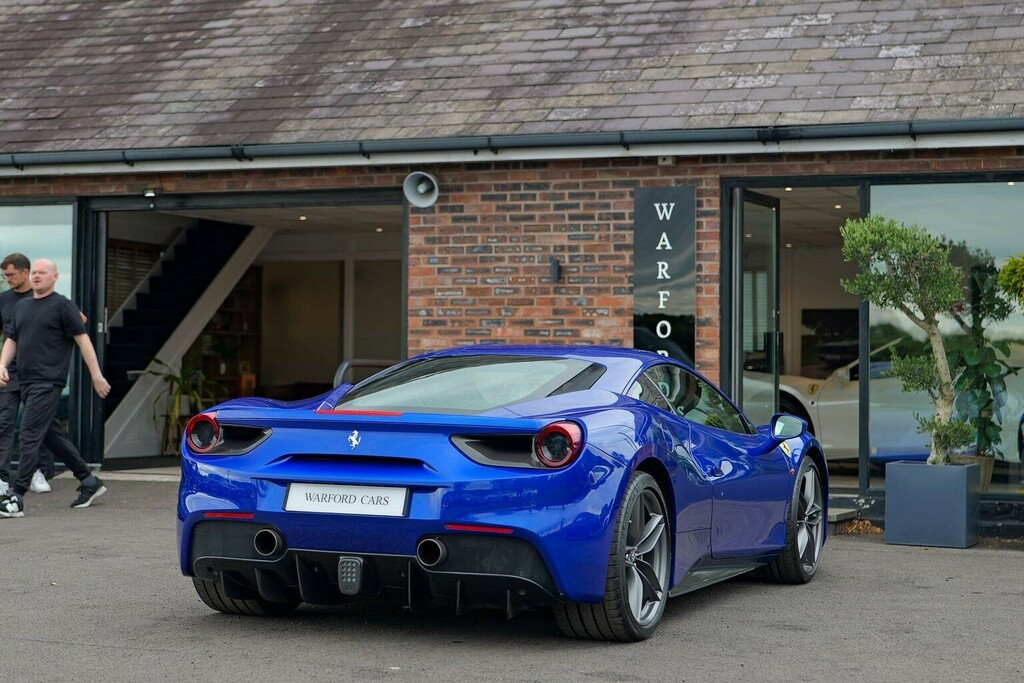 Ferrari 488 Coupe 3.9T V8 Gtb F1 Dct Euro 6 Ss 201616 Blue #4