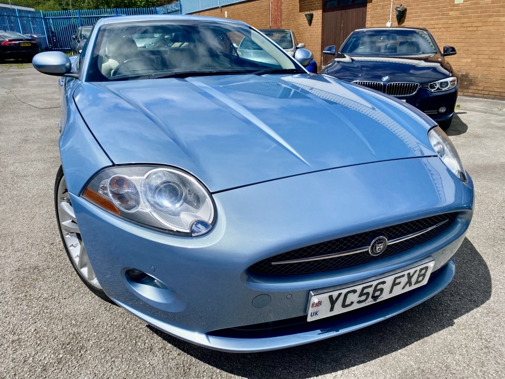 Jaguar XK 4.2 Coupe Blue #4